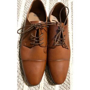 Madden NYC Men's Jacob Lace-up Dress Shoe in Cognac Size 14 NWOB